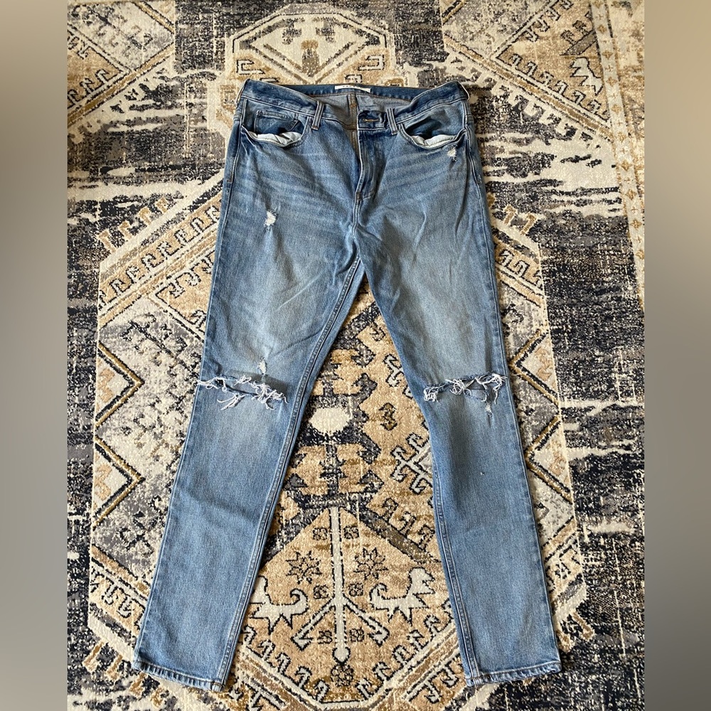 Pacsun stacked skinny jeans.